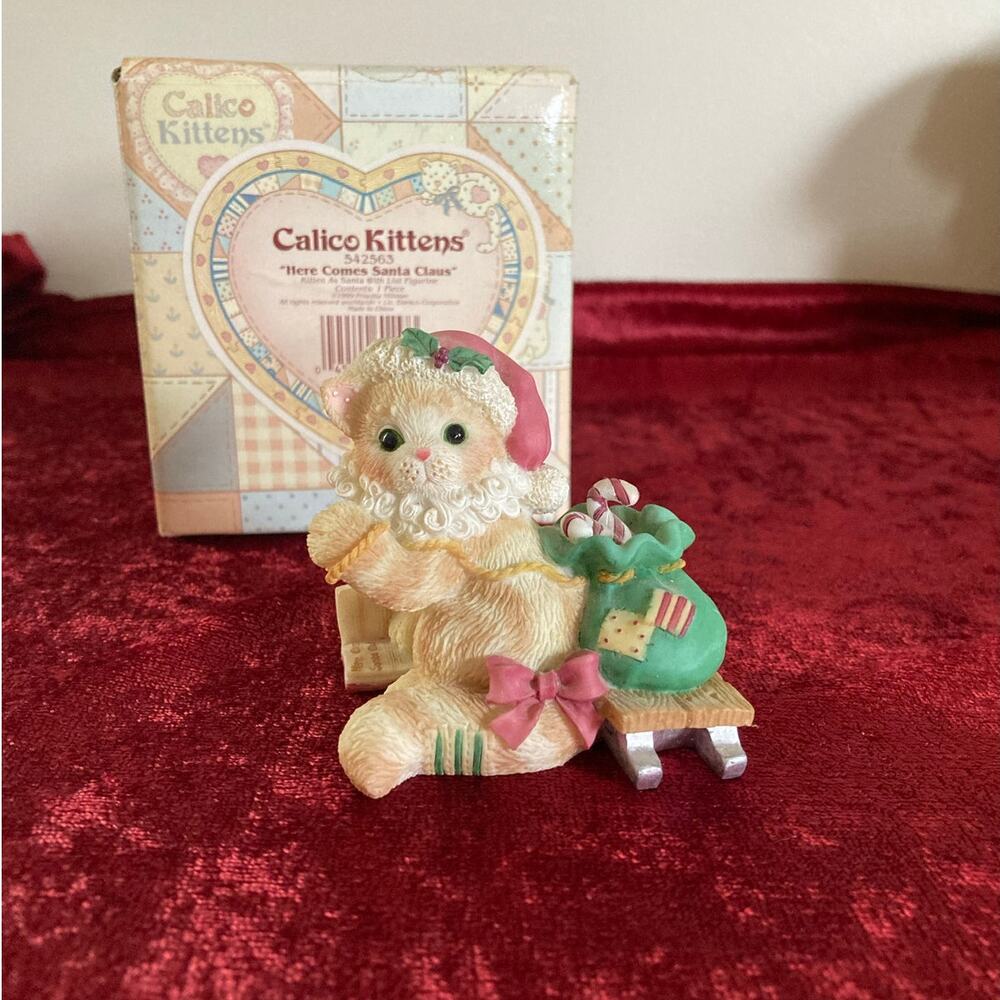 Calico Kitten "Here Comes Santa Claws" | 1999 | No. 542563